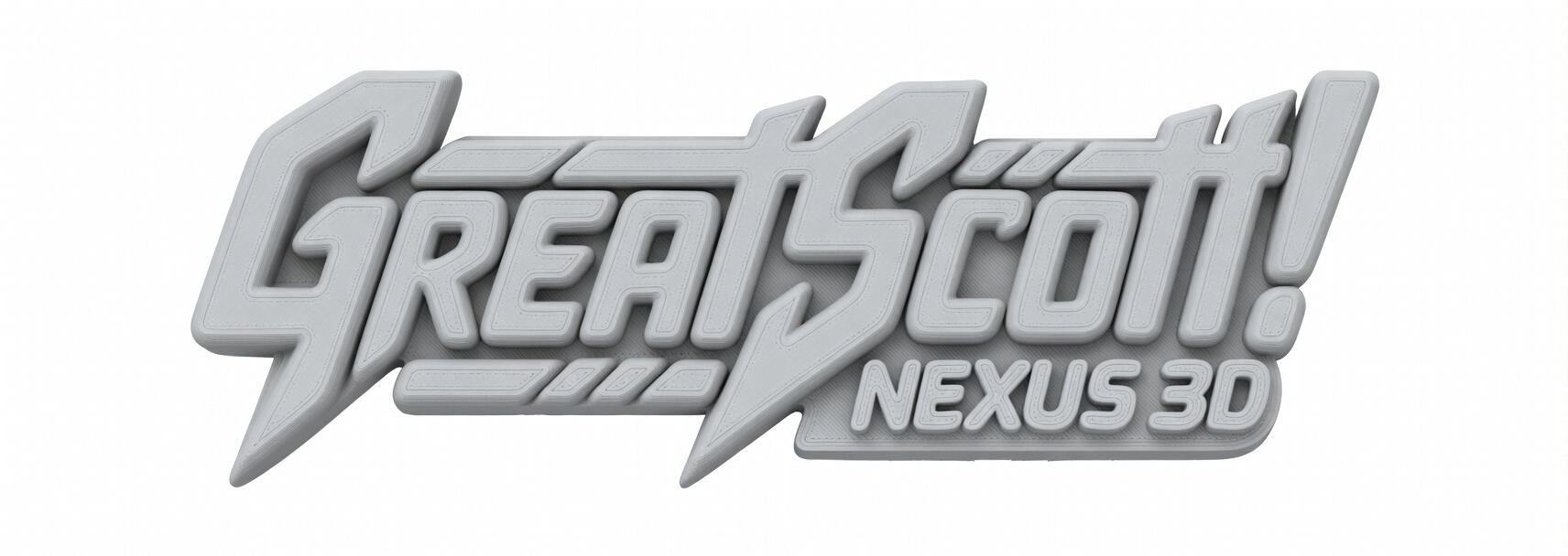 GreatScott Nexus 3D Logo GreatScott Nexus 3D Logo